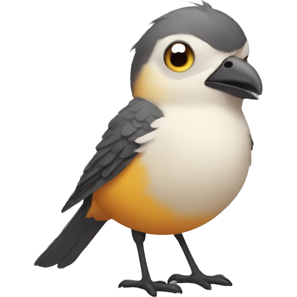  Not happy bird emoji