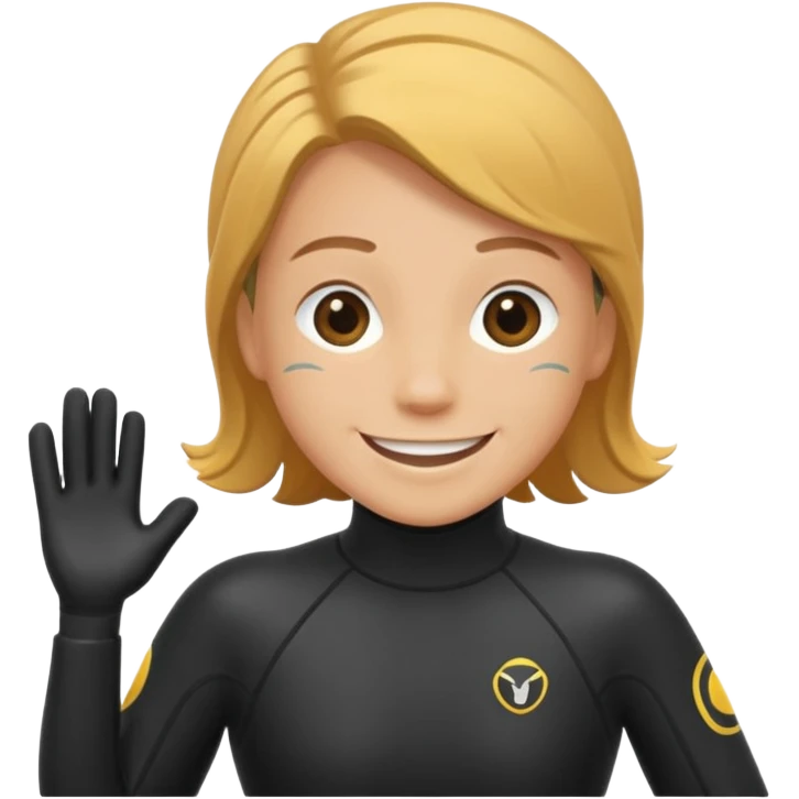 scuba diving fun emoji