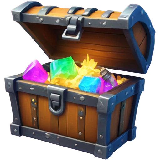 Fortnite chest emoji