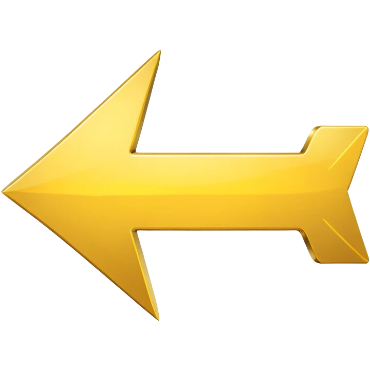 A simple yellow (#EBAA3C) arrow pointing to the right emoji