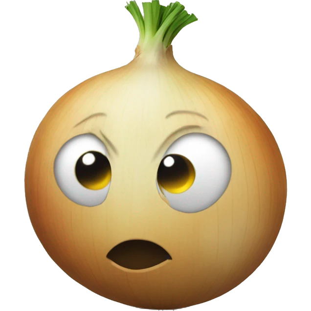 Onion with a big butt emoji