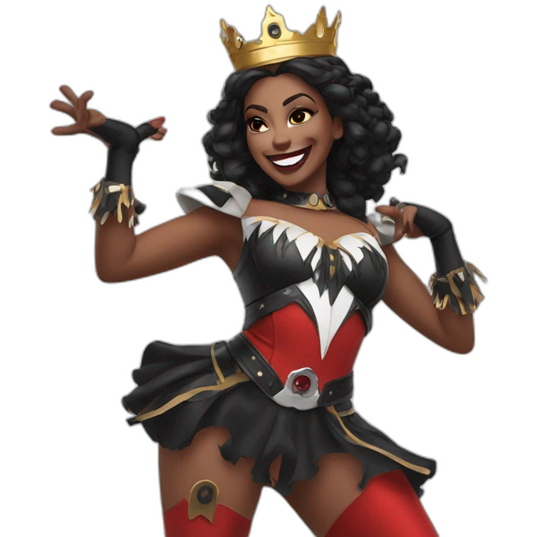 Harley Queen qui dance  emoji