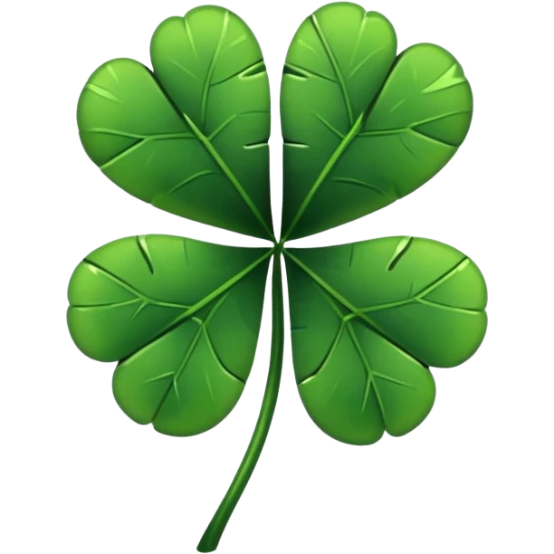 🍀The five-leaf clover that turned black emoji