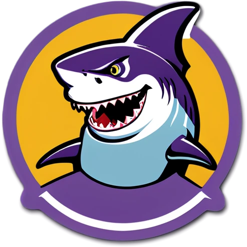 Shark I LA Laker jersey emoji