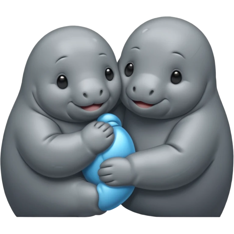 love couple manatee emoji