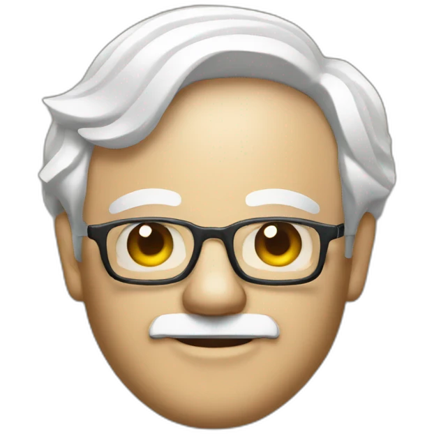 Paper holding warren buffet emoji