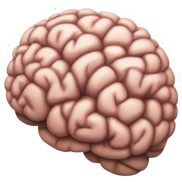 Dumb brain emoji
