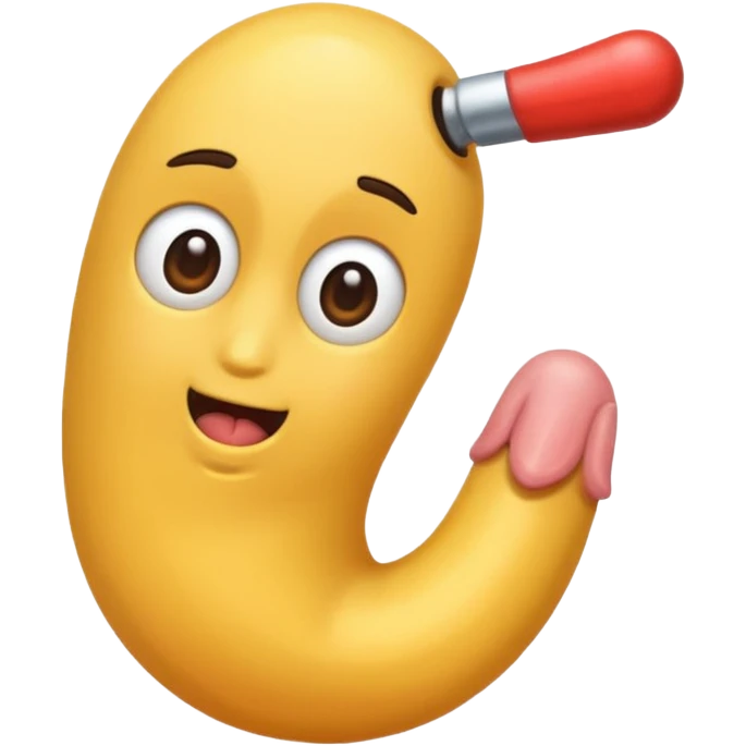 Male adult with erect penis  emoji