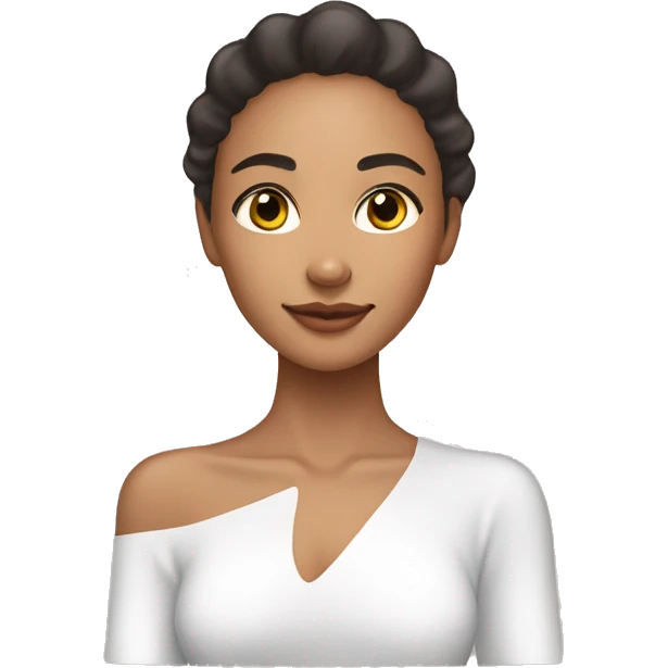 lightskin girl doing her skincare with ONE SKINCARE PRODUCT emoji
