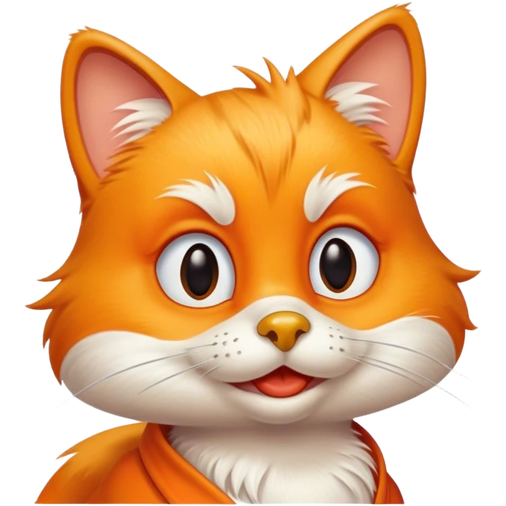 Donald Duck as a Cat emoji