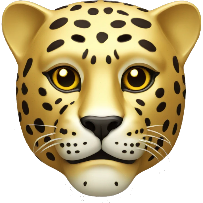 Golden Jaguar Mask emoji