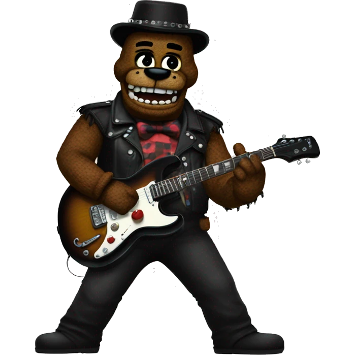 glamrock freddy from five nights at freddys emoji