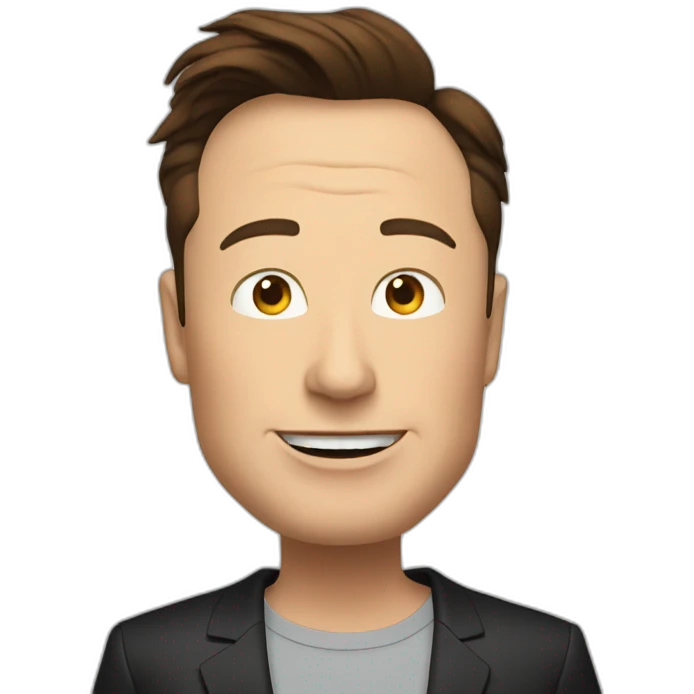 Elon Musk saying tune in emoji
