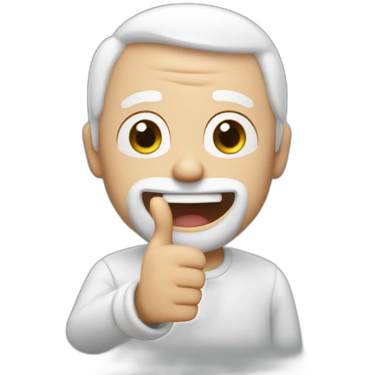 Hide the pain Harold thumbs up emoji
