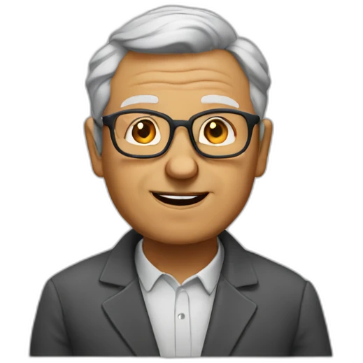 heavyset older teacher emoji