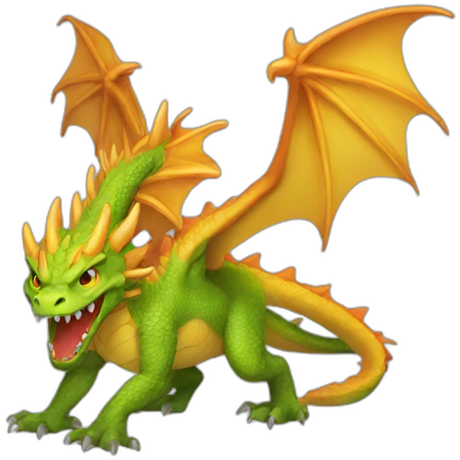Dragon feu emoji
