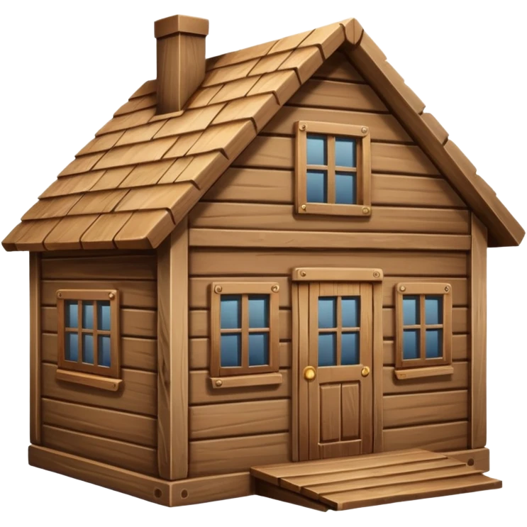 biggest wood house emoji