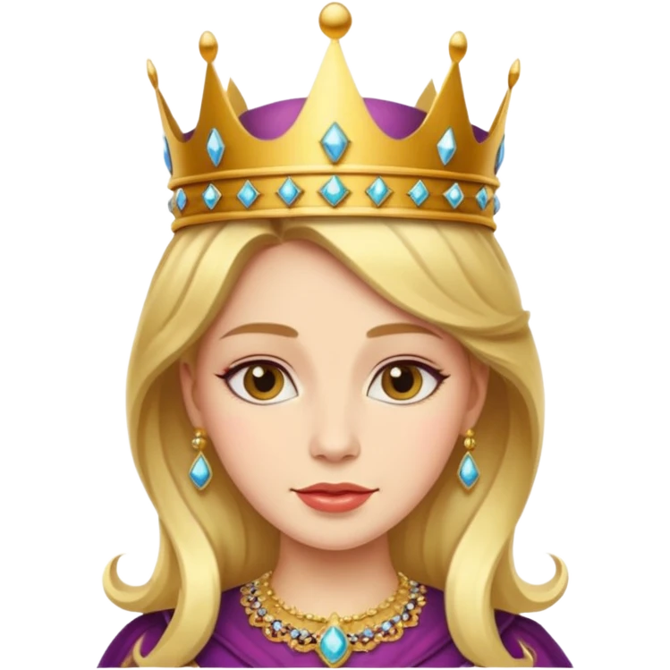 Mujer reina emoji