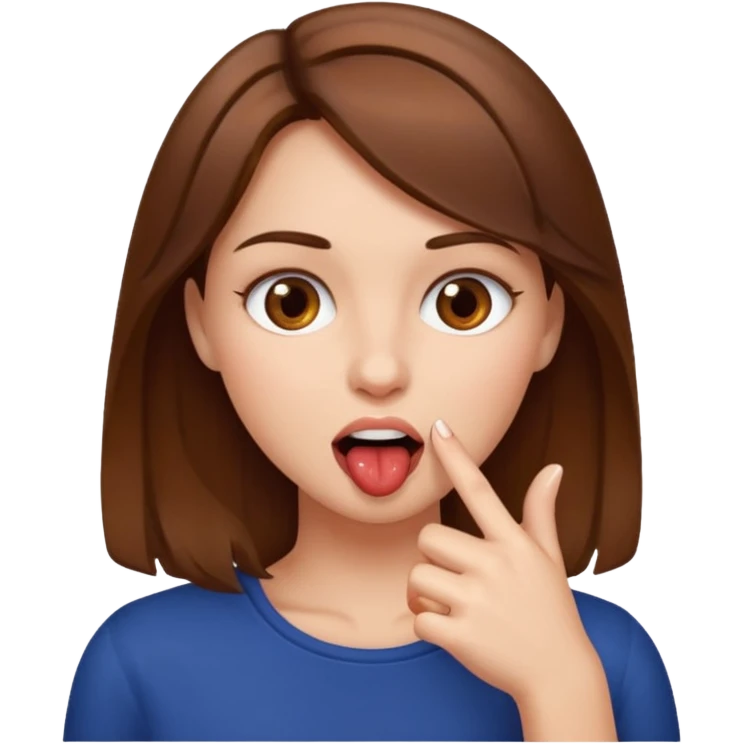 make her bite the finder emoji