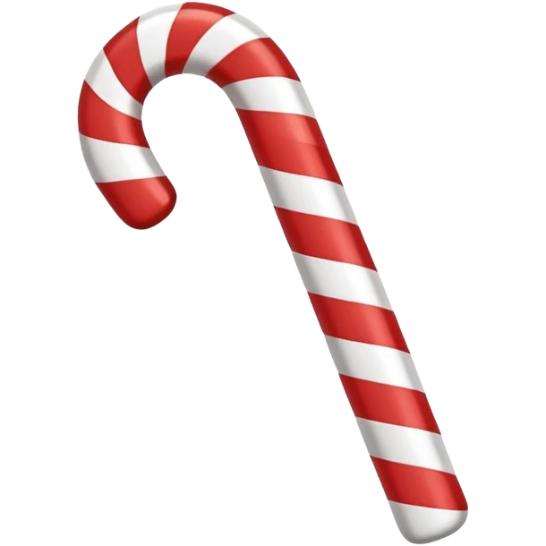 Single Candy cane emoji