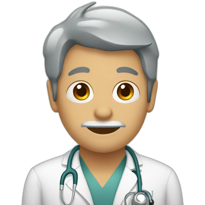 minimalist-flat-shark-doctor emoji