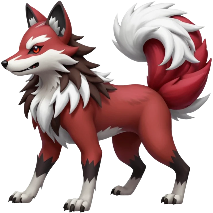 Obstagoon-Zigzagoon-Lycanroc-fusion emoji