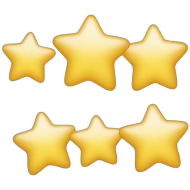 5 stars rating emoji