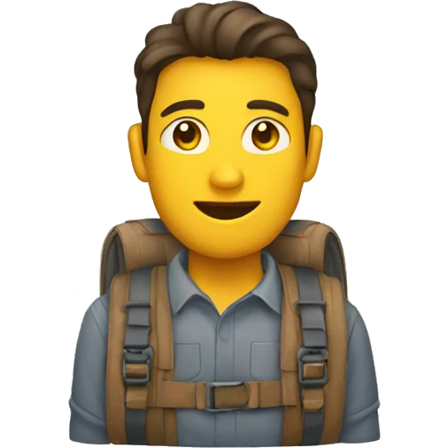 mochila de costas emoji