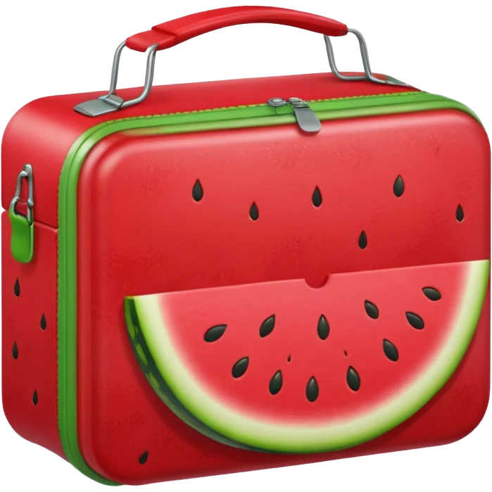 Watermelon lunch box  emoji