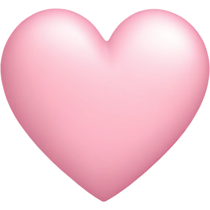 Baby pink heart emoji