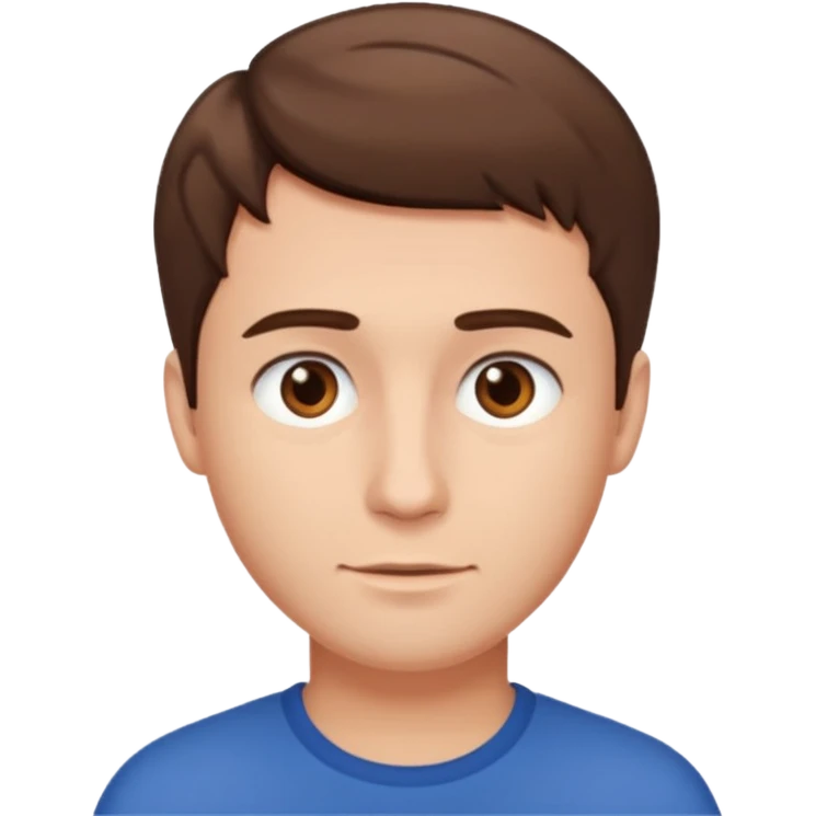 man with short hair  emoji
