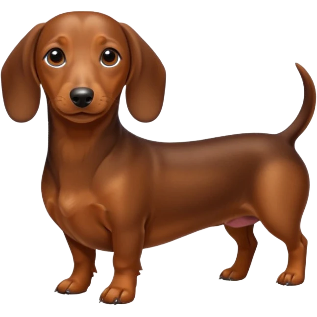 dachshund emoji