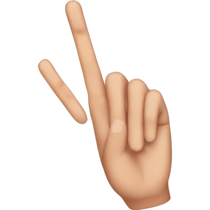 Finger emoji