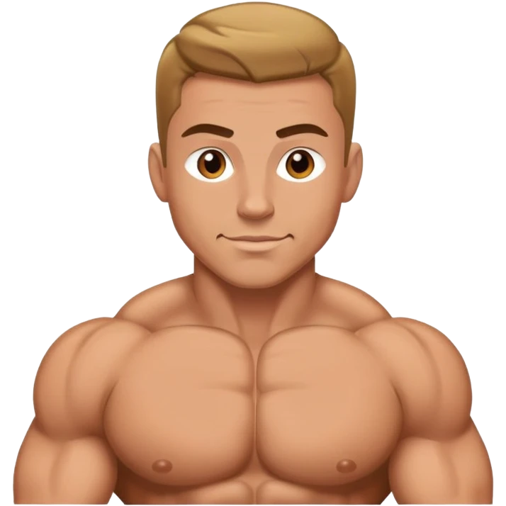 gay fitness bodybuilder sexy emoji