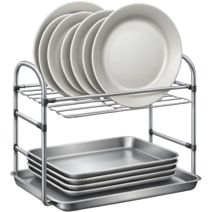 Dishes drying rack emoji
