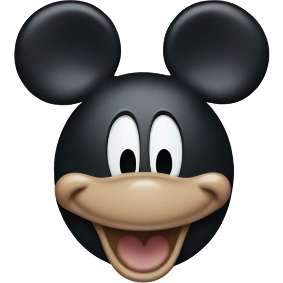 Mickey Mouse emoji