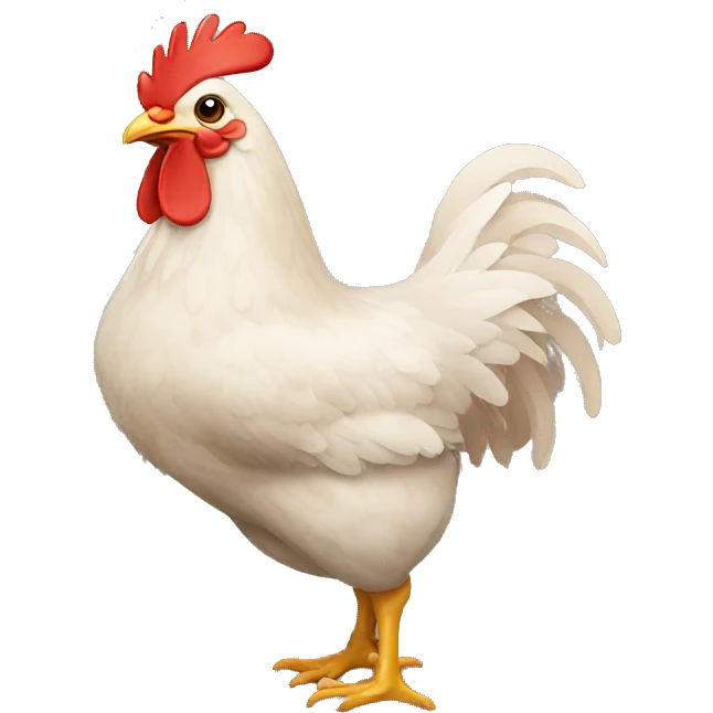 chicken emoji