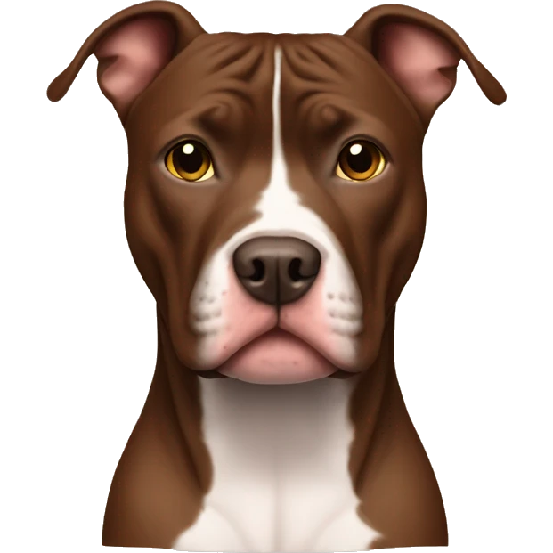 Fully brownpitbull emoji