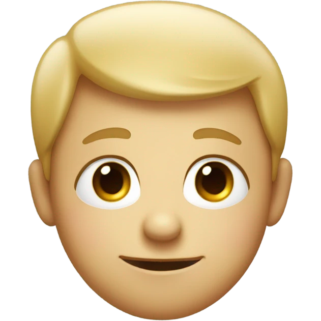 Blushing face emoji