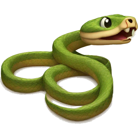 snake on the beach emoji