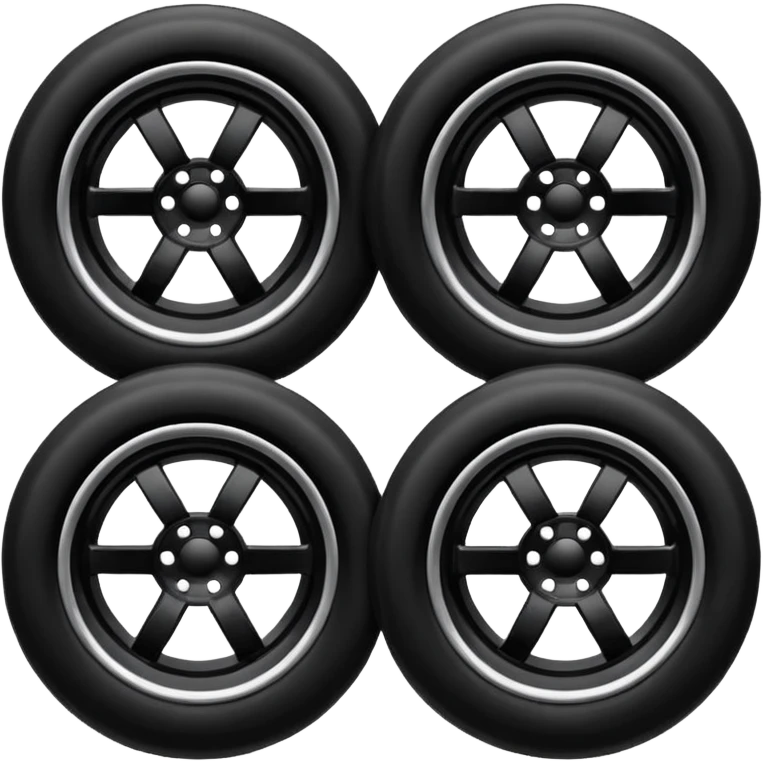 only wheels from the chassis emoji