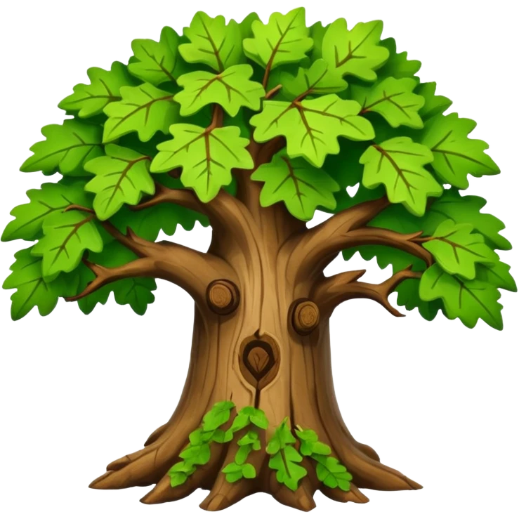 Mighty oak emoji