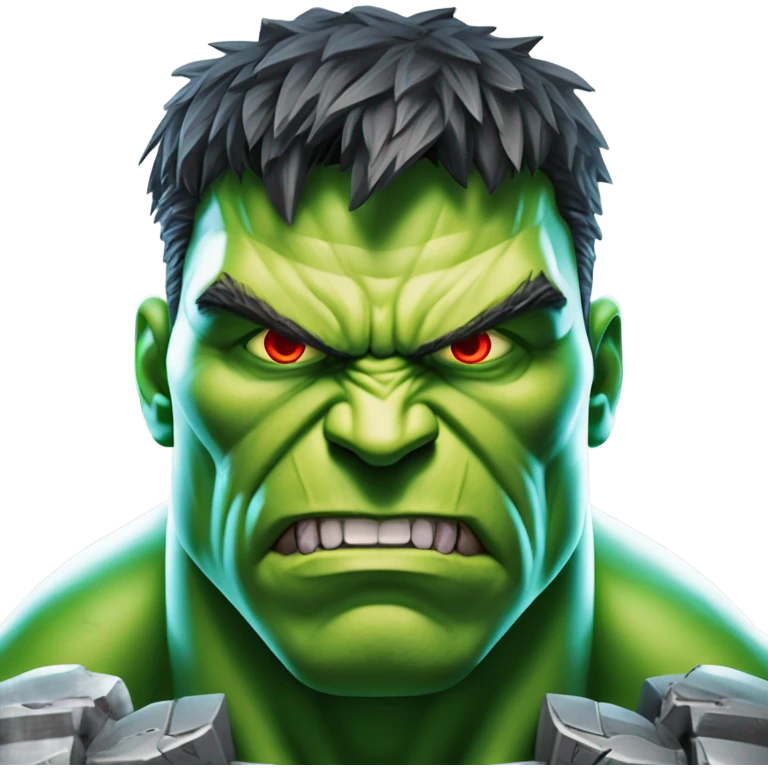 Terminator Hulk Face emoji