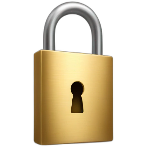 unlock padlock emoji