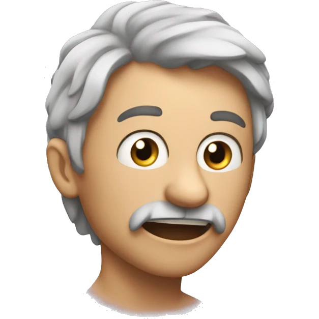 Mewing emoji