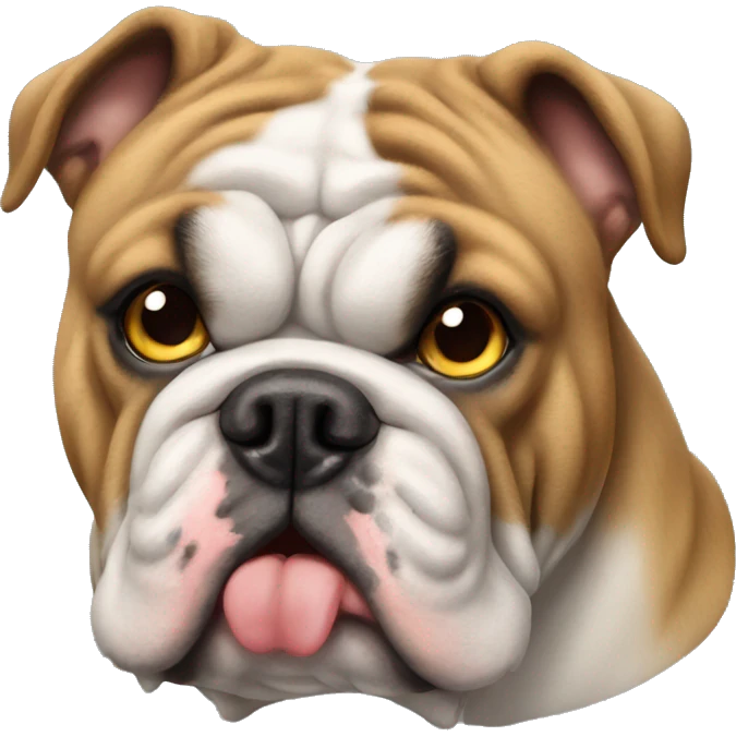 english bulldog plice emoji
