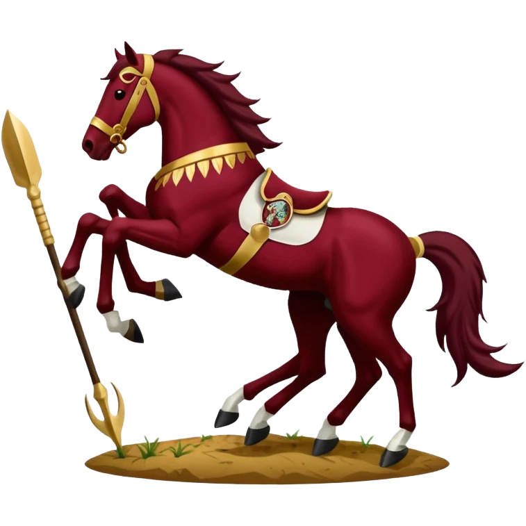 Fsu Seminoles football horse planting spear emoji