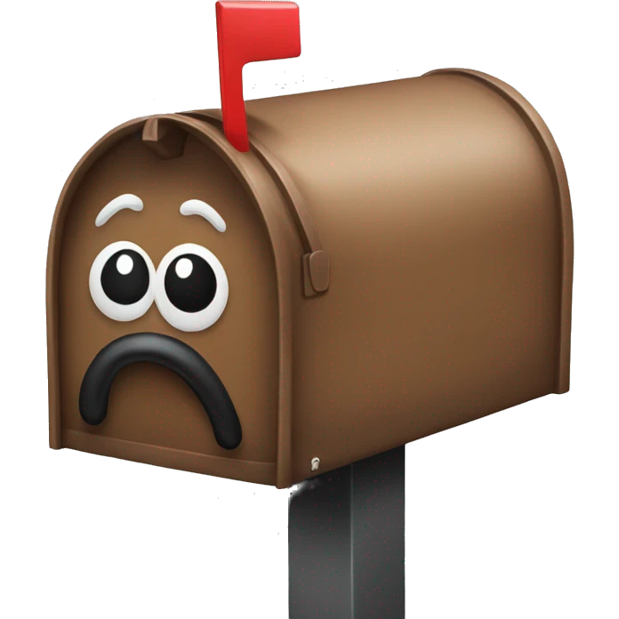 poo mailbox emoji