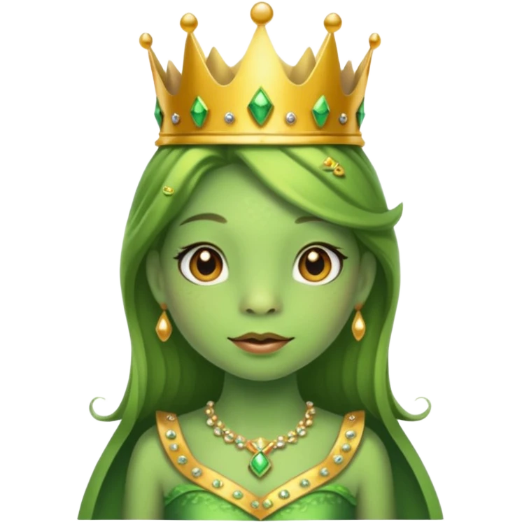 Frog princesseam emoji