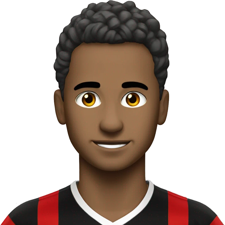La mia ce gioca a calcio con l maglia del Milan  emoji